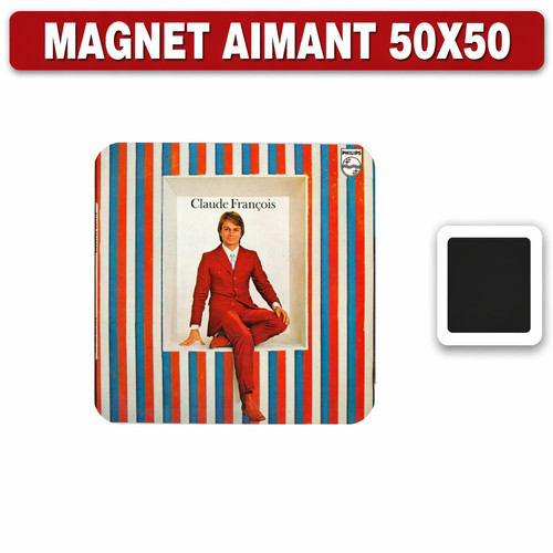 Magnet frigo claude francois - claude,