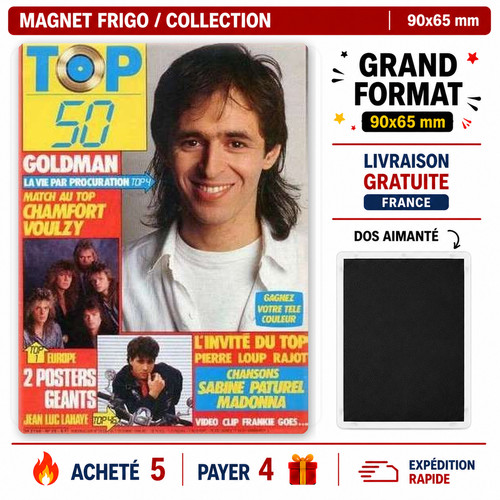 Goldman magnet frigo du - magnet,